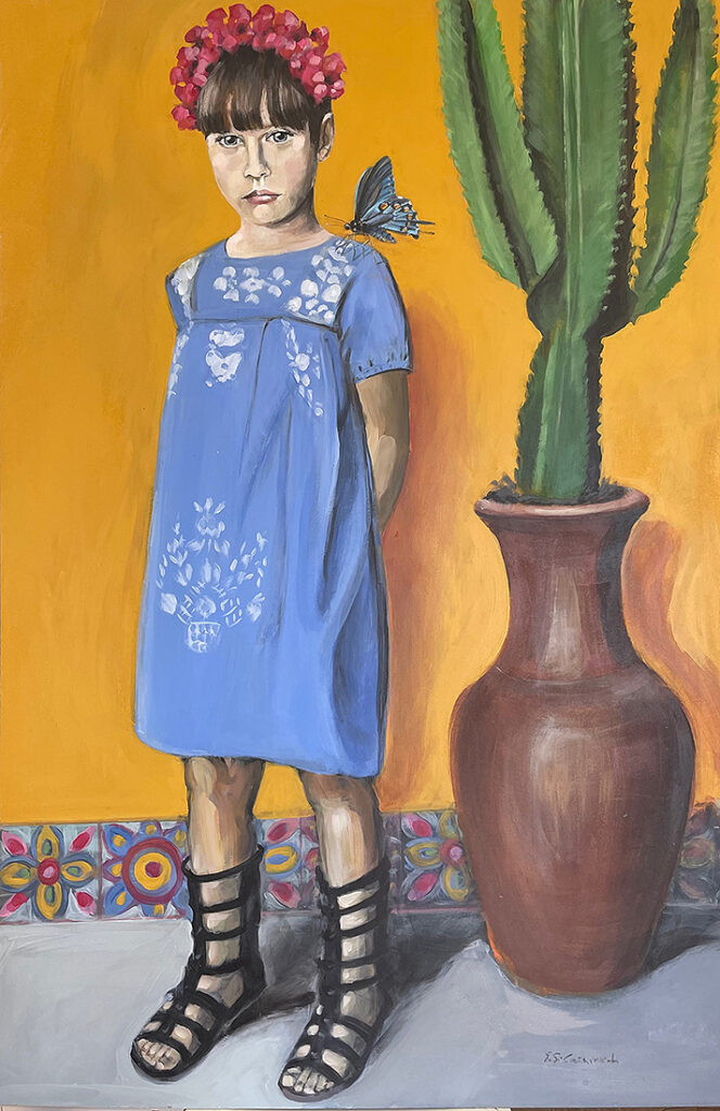 Gloria Sánchez-Cañaveral expone 'Paisajes y otros retratos'